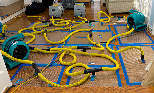 Professional Emergency Water Removal technician working in Waterford, CA